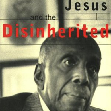 The book jacket cover for "Jesus and the Disinherited"